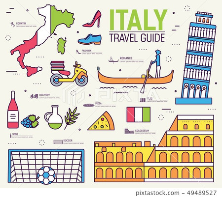 Country Italy travel vacation guide. 49489527