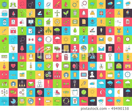 thin line set. 49490138