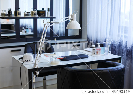 Manicure nail master office desktop. stylish Manicure nail master office desktop. stylish 49490349