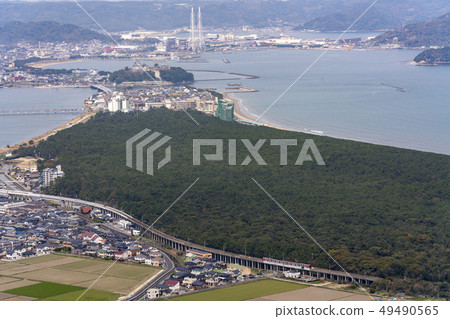 Rainbow-like Matsubara scenery from [Saga Prefecture] Kayama 49490565