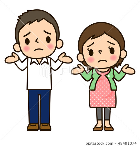 Pregnant woman and husband Pregnant woman and husband 49491074