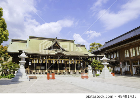 Stage of Ogura Gion drum Yasaka Shrine 49491433