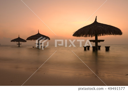 Maldives resort area 49491577