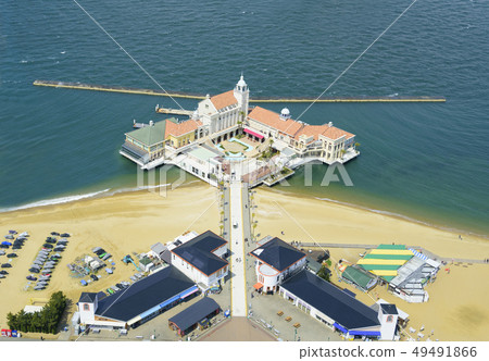 從天空看到的Marizon（福岡縣福岡市） 49491866