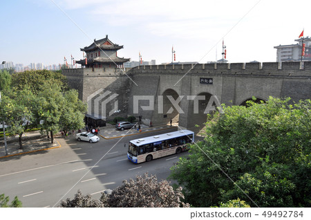 West gate and stable gate of Xi'an 49492784