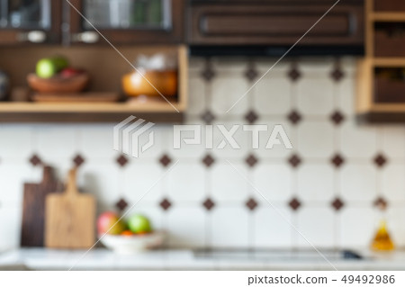 Blurred background,Modern kitchen. Blurred background,Modern kitchen. 49492986
