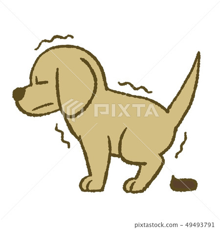 Illustration of a pissed dog Illustration of a pissed dog 49493791