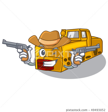 Cowboy miniature locomotive mine in cartoon shape Cowboy miniature locomotive mine in cartoon shape 49493852