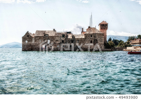 Kastel Gomilica settlement of Kastela in Croatia. Kastel Gomilica settlement of Kastela in Croatia. 49493980