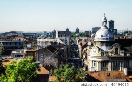 Aerial view Zagreb city, Capital of Croatia. Aerial view Zagreb city, Capital of Croatia. 49494015