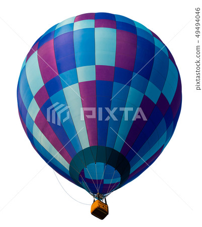 Hot air balloon isolated on white background. Hot air balloon isolated on white background. 49494046
