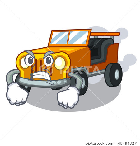 Angry jeep car toys in shape character Angry jeep car toys in shape character 49494327