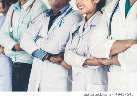 Healthcare people group working in hospital. Healthcare people group working in hospital. 49494543