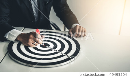 Concept of challenge in business marketing success 49495304