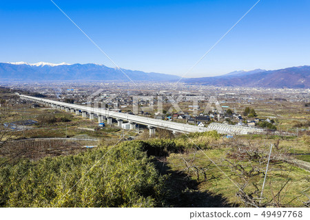 [Fuefuki City, Yamanashi Prefecture] View from Kachoyama Observatory 49497768