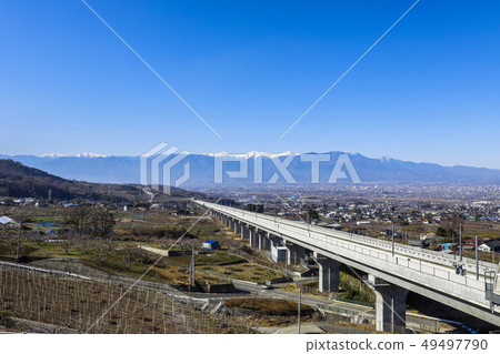 [山梨縣府吹市]鎌倉山展望台眺望 49497790