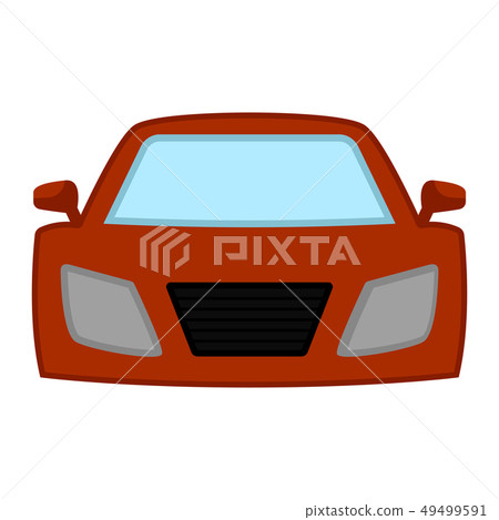 Isolated racing car Isolated racing car 49499591