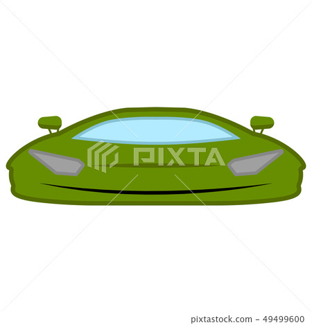 Isolated racing car Isolated racing car 49499600