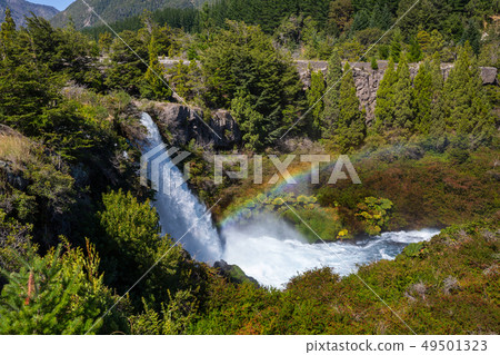 Waterfall in Chile Waterfall in Chile 49501323