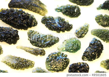 moldavite minerals isolated moldavite minerals isolated 49501605