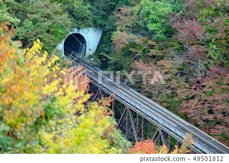 Railroad Trip Tadami Line Third Tadami River Bridge Railroad Trip Tadami Line Third Tadami River Bridge 49501812