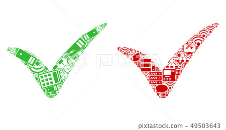 Yes Collage Icons for BigData Yes Collage Icons for BigData 49503643