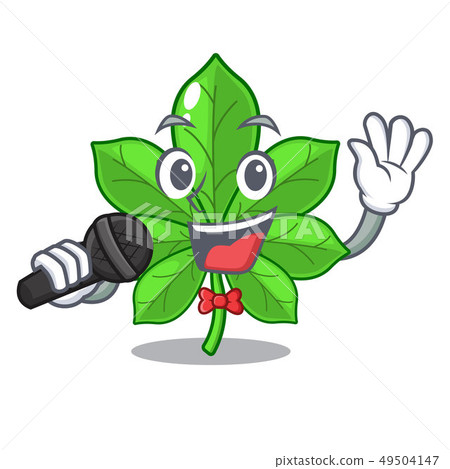 Singing horse chestnuts in the mascot stem Singing horse chestnuts in the mascot stem 49504147