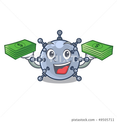 With money bag toy mine underwater characters in tables 49505711