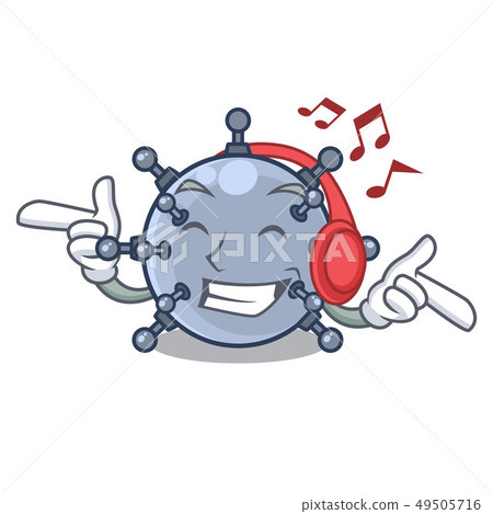 Listening music toy mine underwater characters in tables 49505716