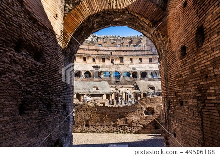 Roman Colosseum, Rome, Italy Roman Colosseum, Rome, Italy 49506188