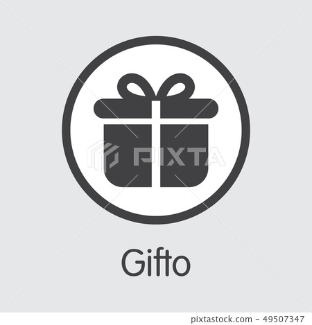 GTO - Gifto. The Logo of Virtual Momey or Market Emblem. GTO - Gifto. The Logo of Virtual Momey or Market Emblem. 49507347