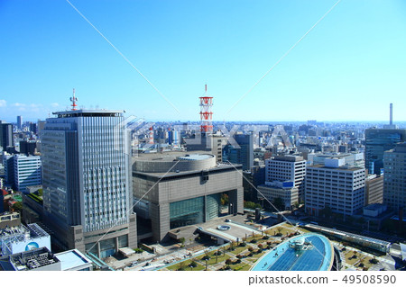 Nagoya city urban scenery (a scene near the oasis 21) Nagoya city urban scenery (a scene near the oasis 21) 49508590
