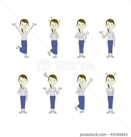 Female illustration 49508861