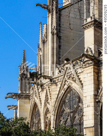 巴黎圣母院,牆上的石像鬼 巴黎圣母院,牆上的石像鬼 49509295