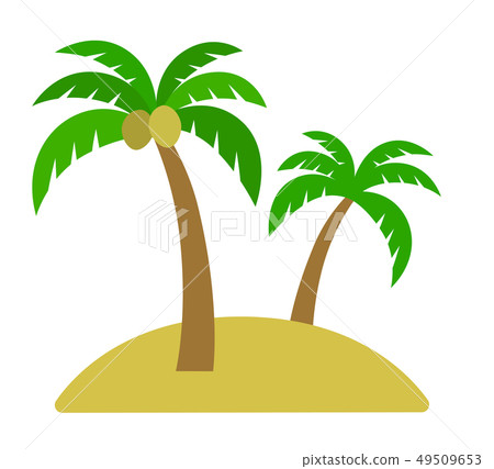 棕櫚樹的例證 49509653