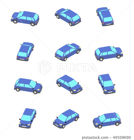 Animation of the rotation of the car. 49509690