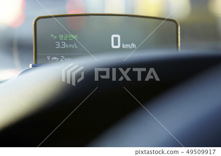 HUD, head-up screen, head-up display, car 49509917