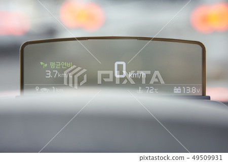 HUD, head-up screen, head-up display, car 49509931