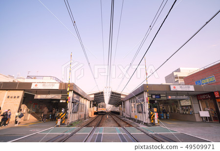 Tokyo cityscape in Japan Tokyu Railway Oimachi Line Oyamadai Station etc. 49509971