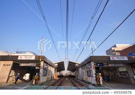 Tokyo cityscape in Japan Tokyu Railway Oimachi Line Oyamadai Station etc. Tokyo cityscape in Japan Tokyu Railway Oimachi Line Oyamadai Station etc. 49509976