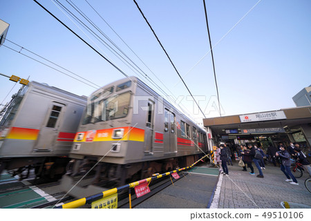Tokyo cityscape in Japan Tokyu Railway Oimachi Line Oyamadai Station etc. 49510106