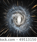 Colorful galaxy abstract cosmic background. Shiny fantasy universe. Deep cosmos. Exploding star in 49513150