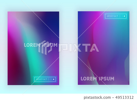 Abstract cloudy vector background cover set Abstract cloudy vector background cover set 49513312