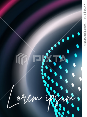 futuristic twisted dots vector background futuristic twisted dots vector background 49514027