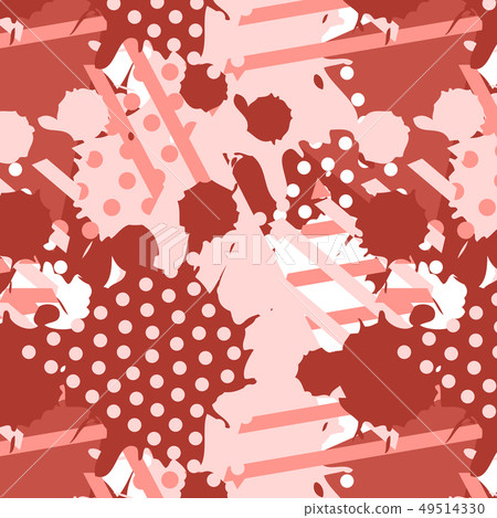 Abstract pattern with liquid shapes in trendy Abstract pattern with liquid shapes in trendy 49514330