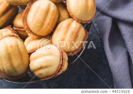 Homemade Russian cookies with boiled condensed Homemade Russian cookies with boiled condensed 49515028
