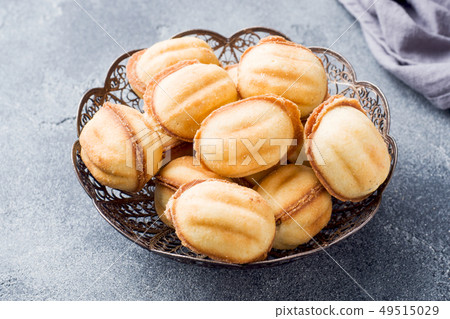 Homemade Russian cookies with boiled condensed Homemade Russian cookies with boiled condensed 49515029