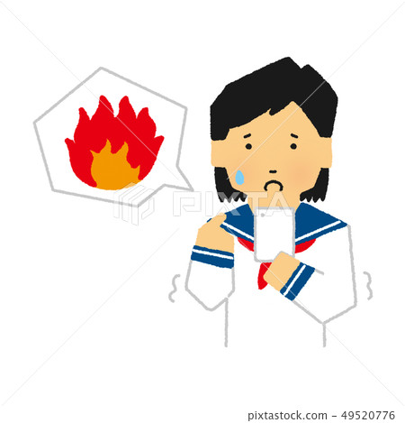 學生,中學生和高中生,女士,智能手機,智能手機,sns,火焰,(簡單觸摸) 學生,中學生和高中生,女士,智能手機,智能手機,sns,火焰,(簡單觸摸) 49520776