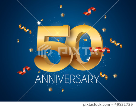 Template Logo 50 Years Anniversary Vector Illustration Template Logo 50 Years Anniversary Vector Illustration 49521729