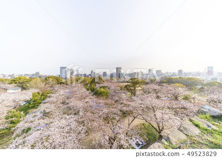 從福岡城堡Tenmondai站點查看 從福岡城堡Tenmondai站點查看 49523829